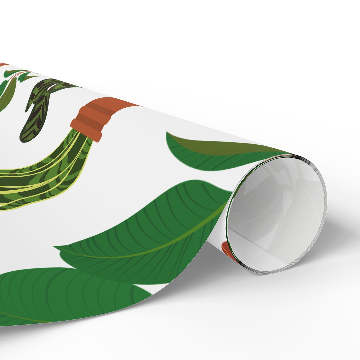 Potted Houseplants Wrapping Paper | Plant Pattern Gift Wrap Roll