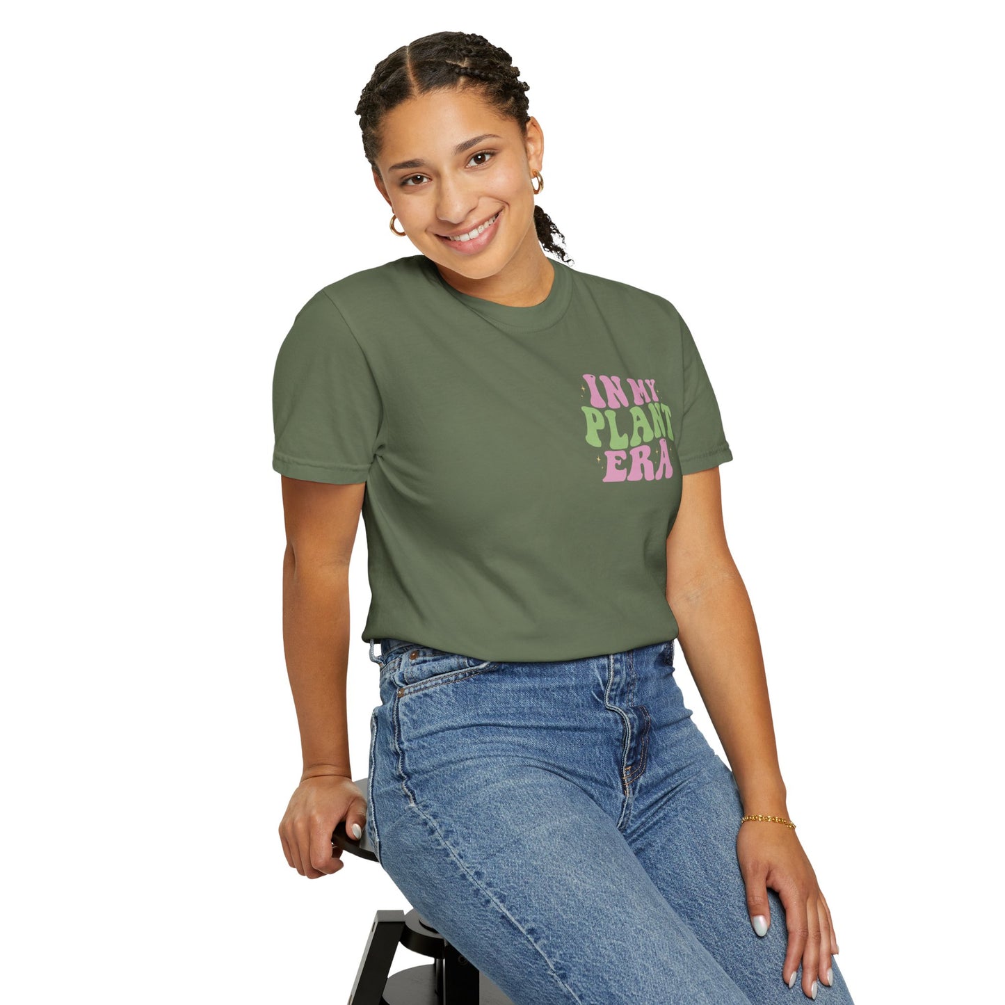 In My Plant Era T-shirt | Plant Lover Graphic Tee, Botanical Slogan