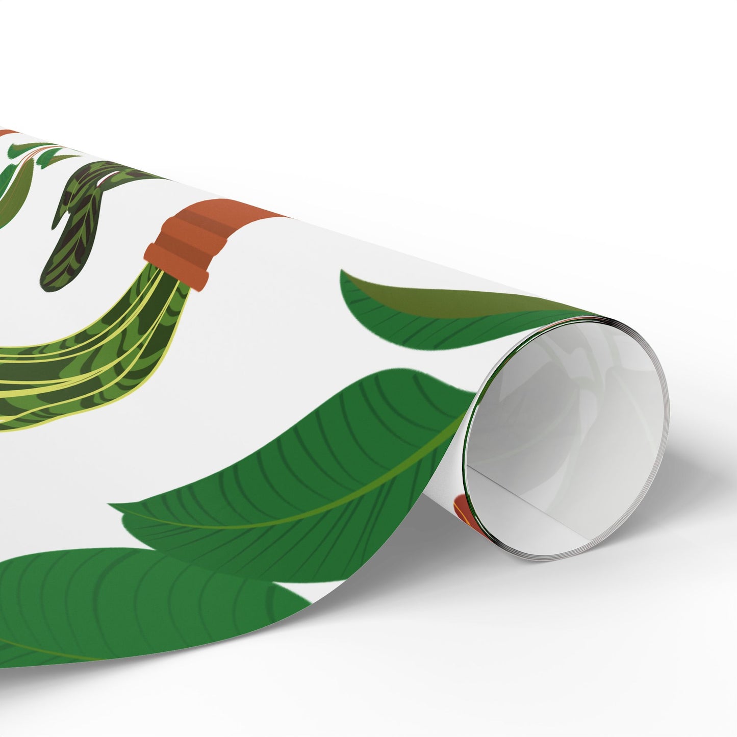 Potted Houseplants Wrapping Paper | Plant Pattern Gift Wrap Roll