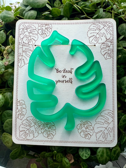 Monstera bookmark