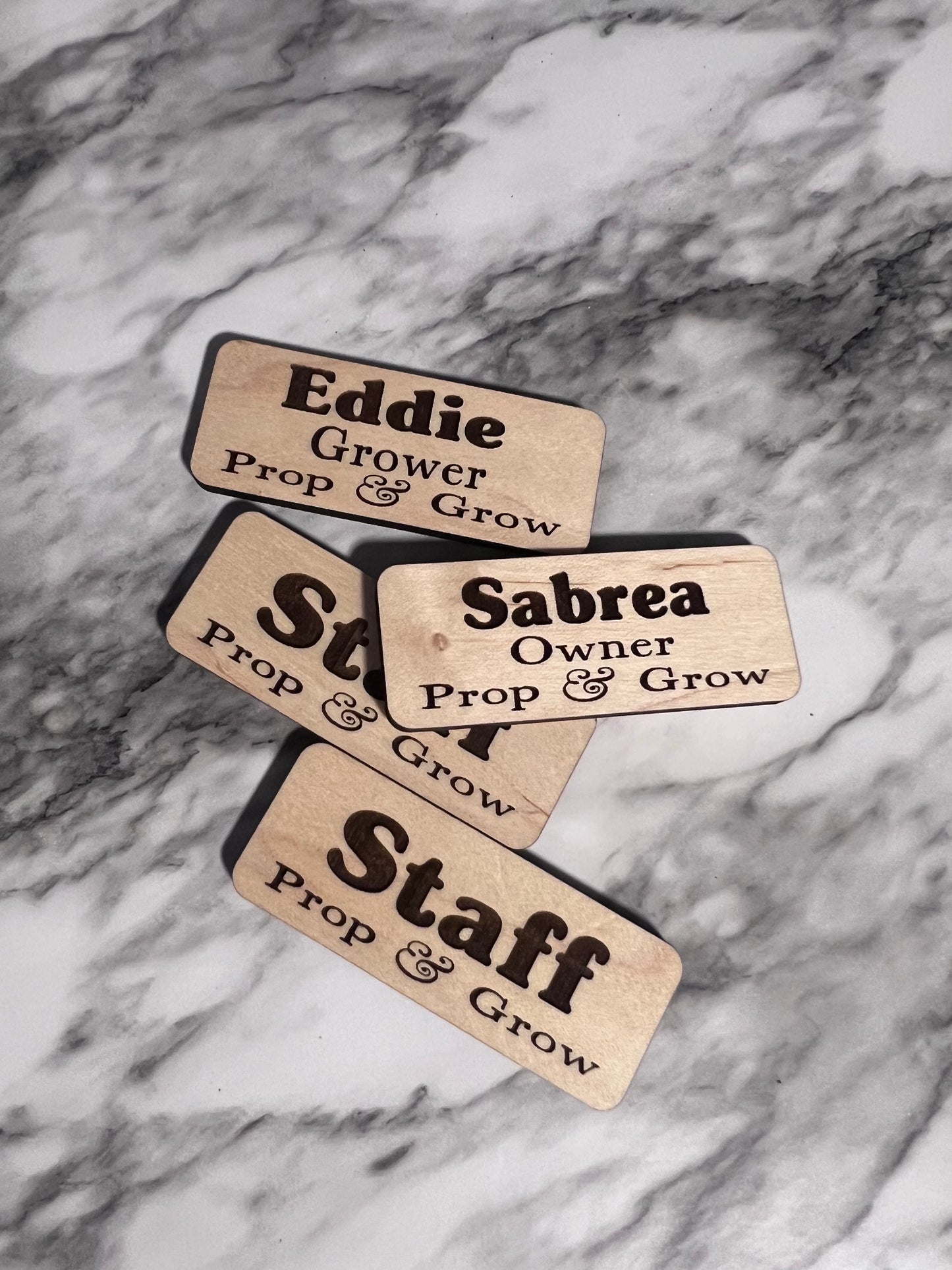 Custom name tag