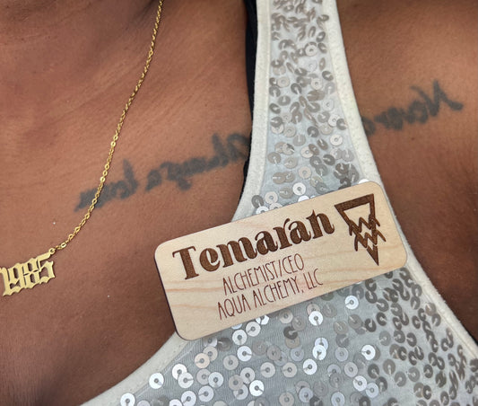 Custom name tag